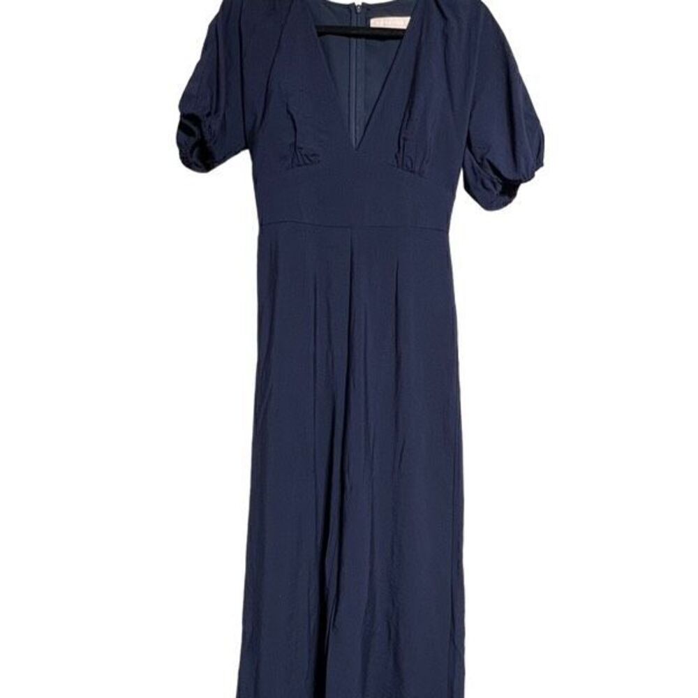 Keepsake Romper Navy Short Sleep One Piece Pantsuit Size Small